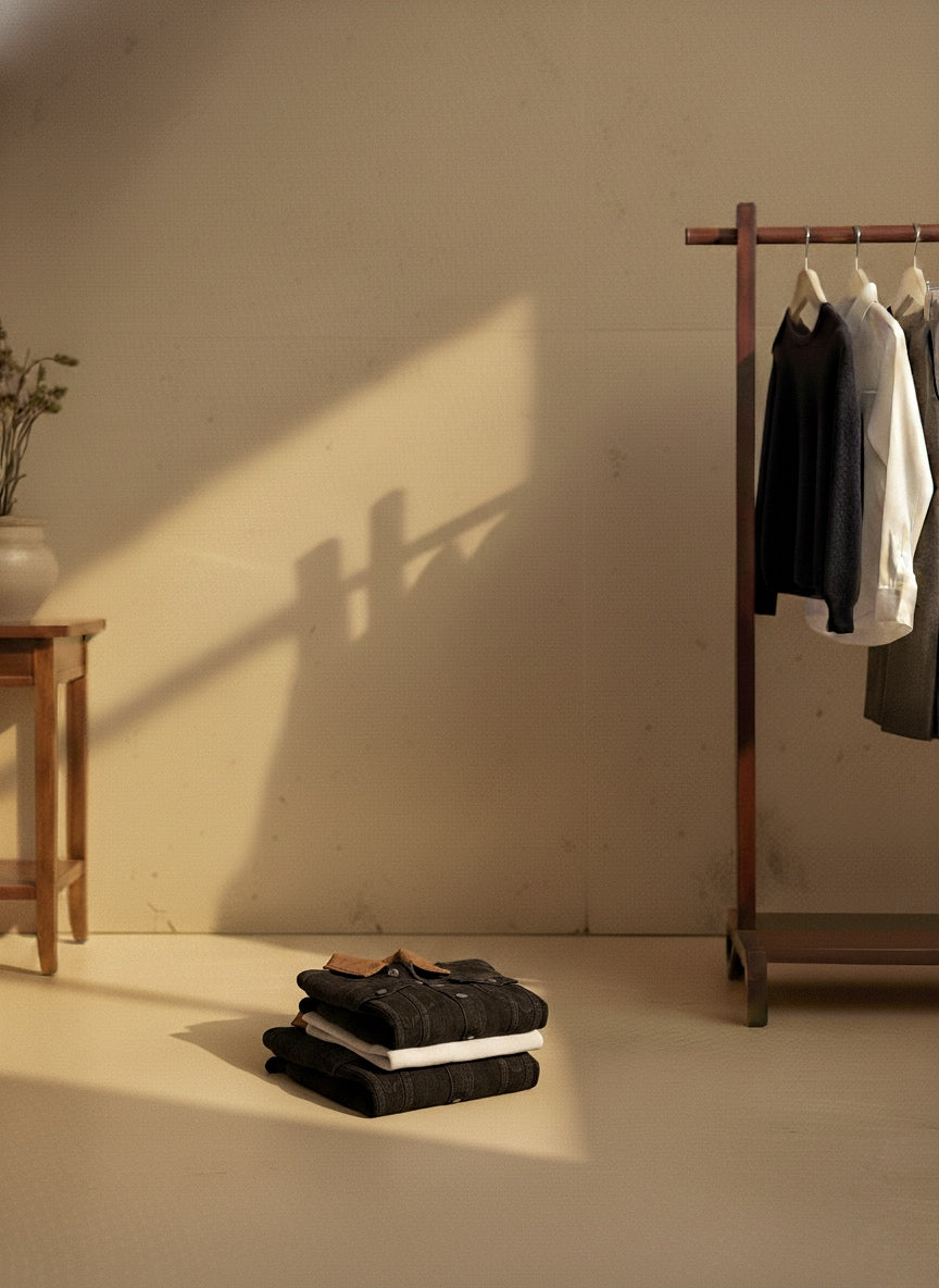 Classic Black jean set