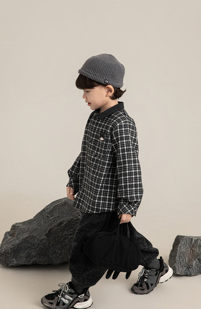 Midnight Check Shirt