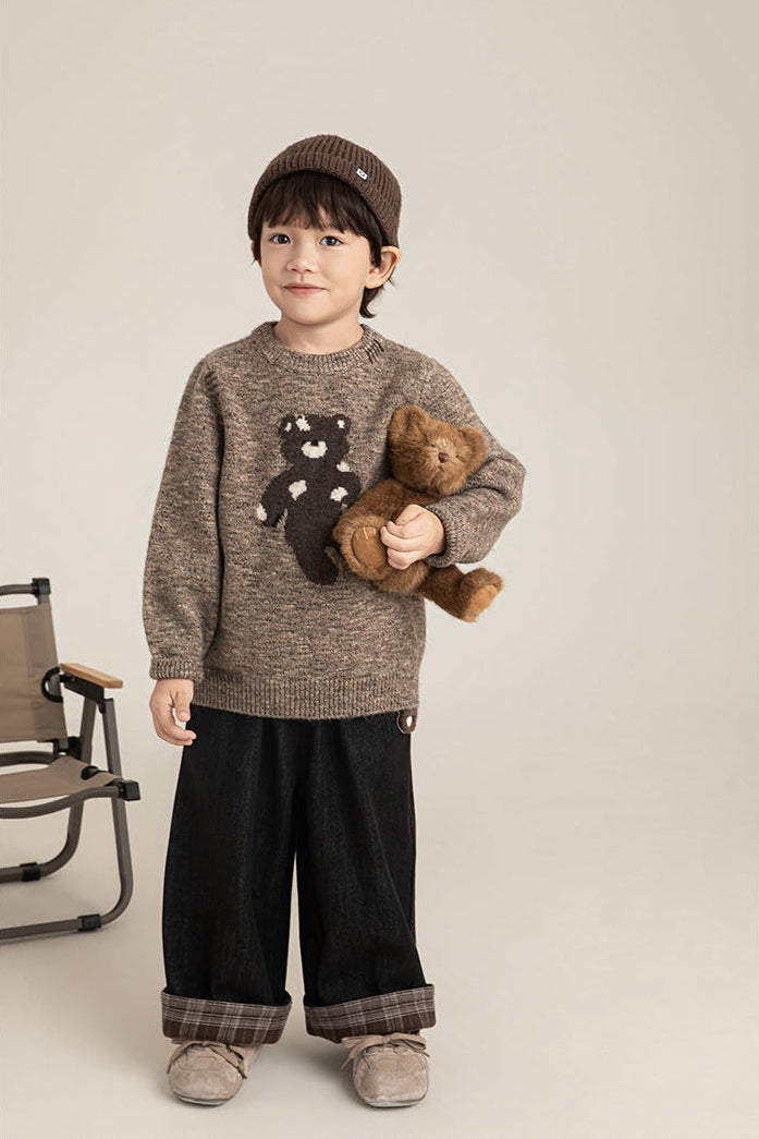 Cuff Bear Denim Jean