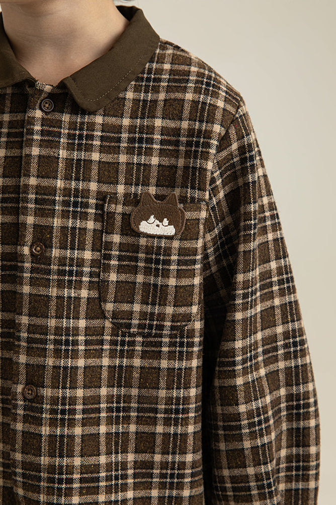 Midnight Check Shirt