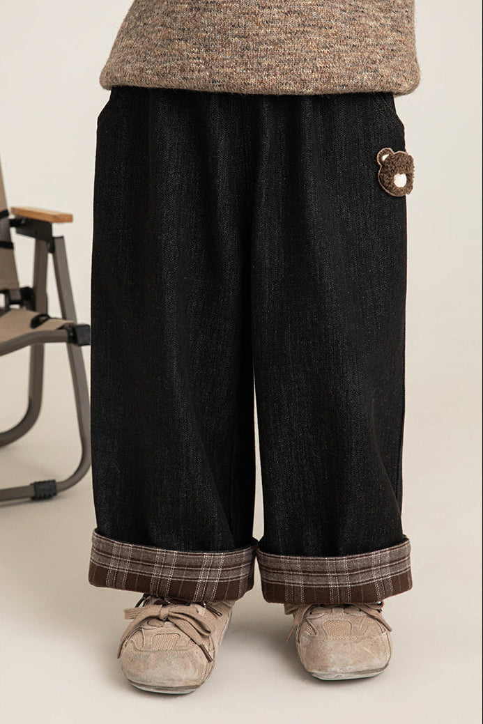 Cuff Bear Denim Jean