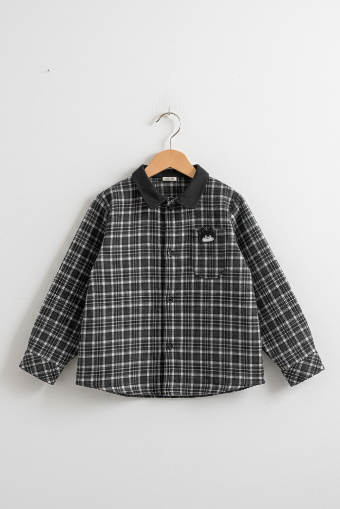 Midnight Check Shirt