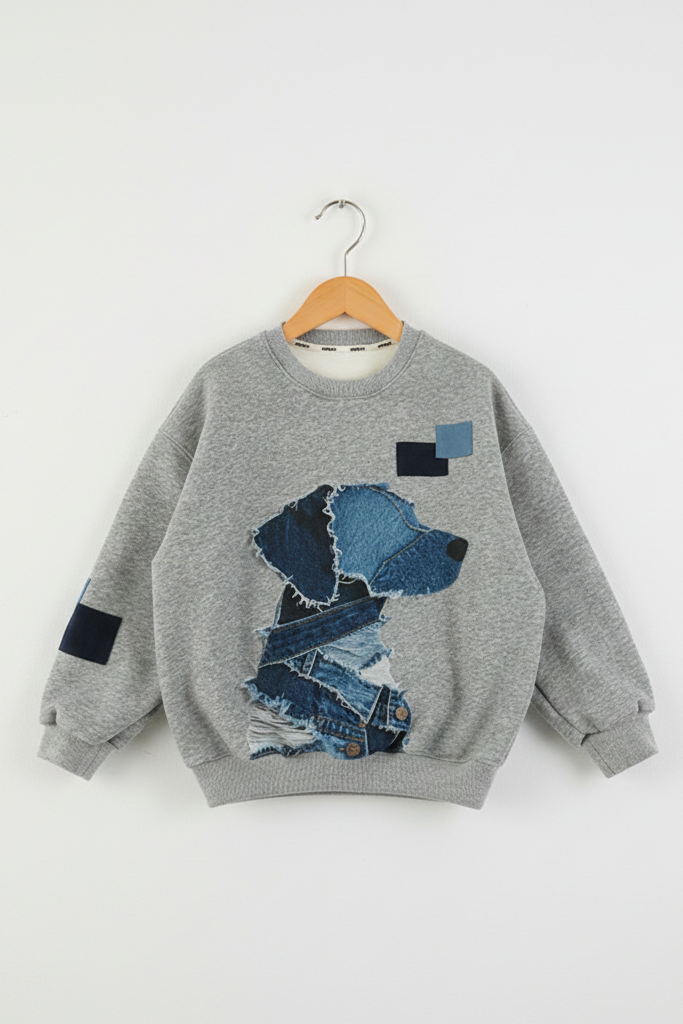 Patchdog sweater