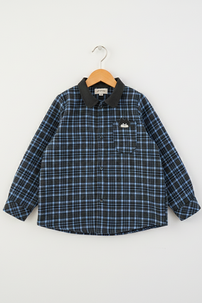 Midnight Check Shirt