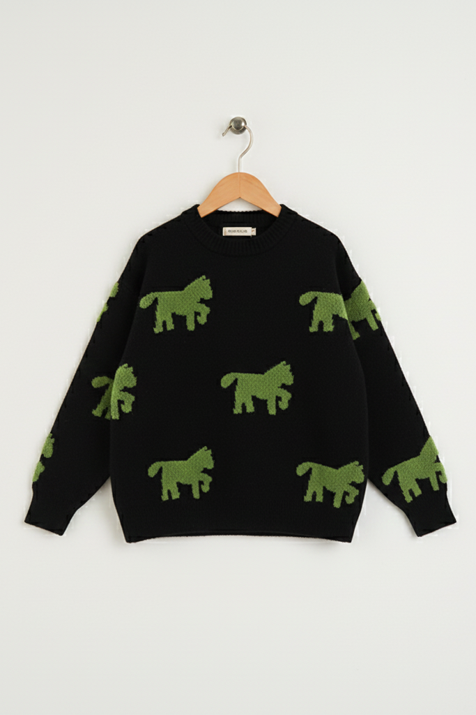 Pony Knit Sweater