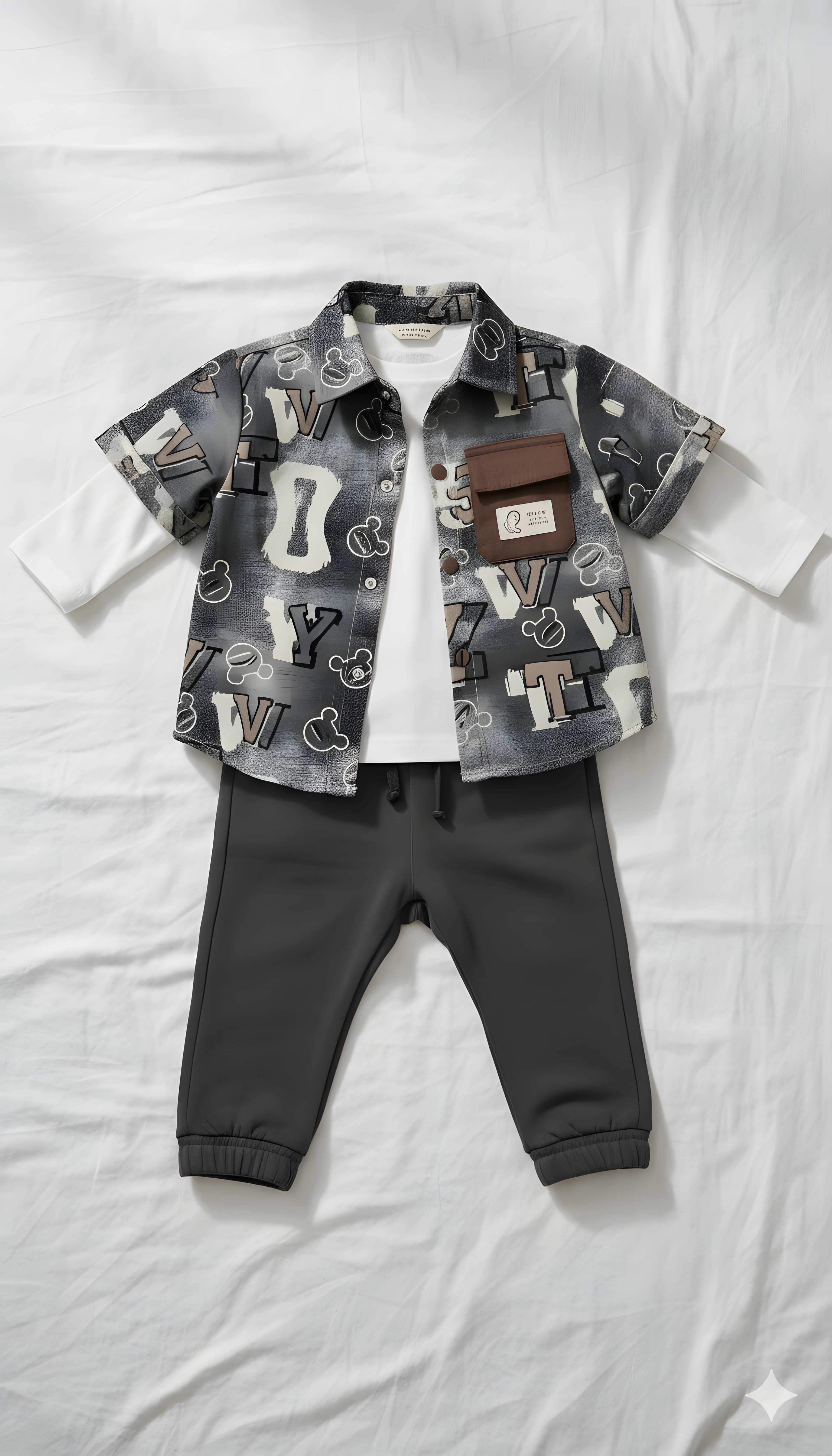 Bold Varsity Twin Set