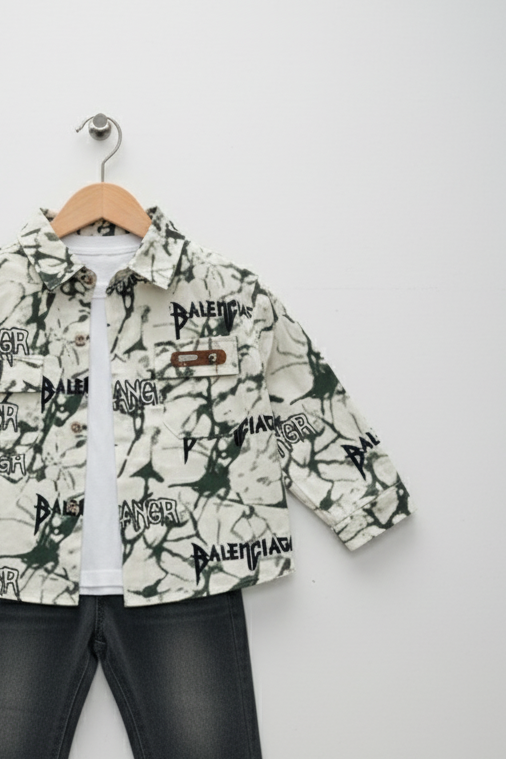 Graffiti Luxe Shirt Set