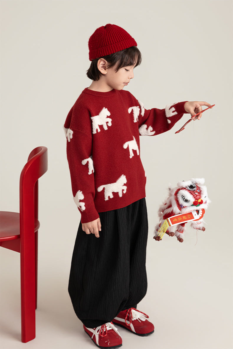 Pony Knit Sweater