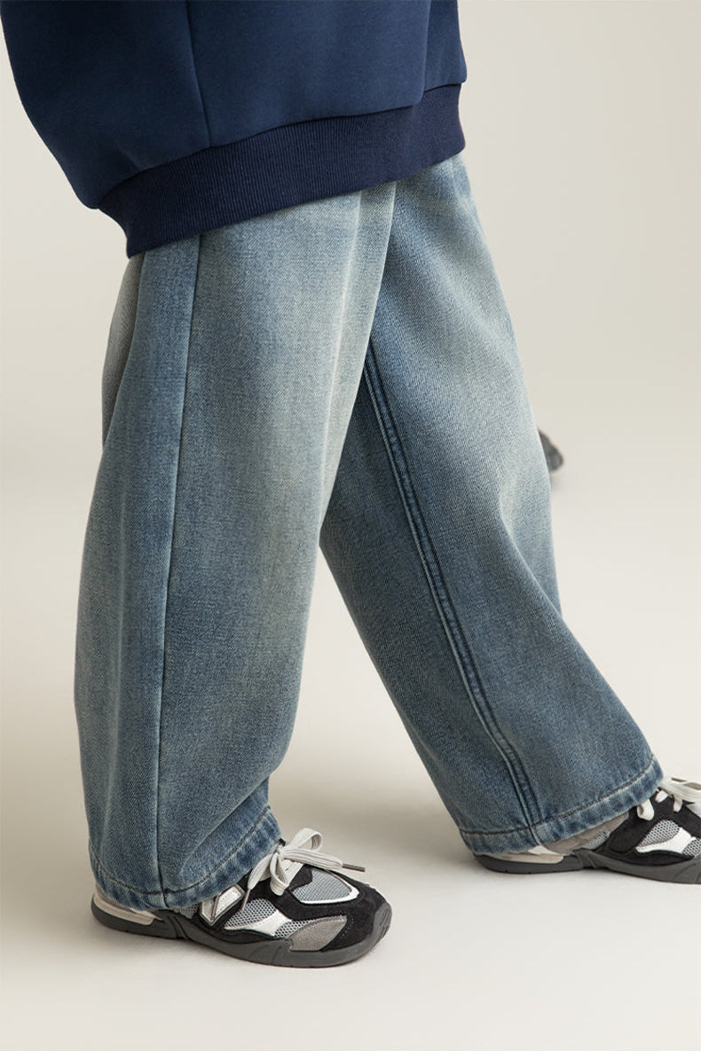 Denim Wide Pants