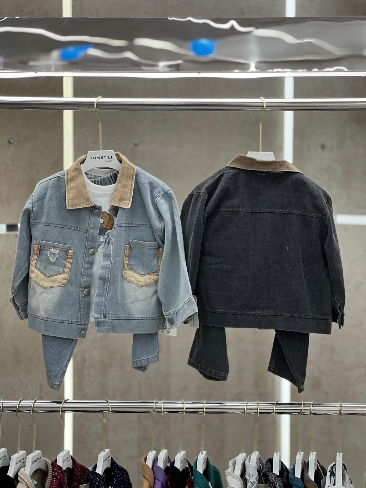 Classic Black jean set